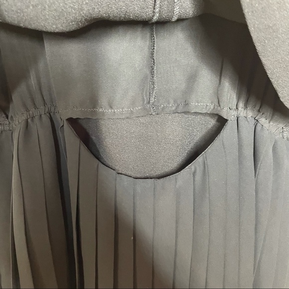 BCBGENERATION Black Pleated Skirt Dress Medium - Picture 10 of 13